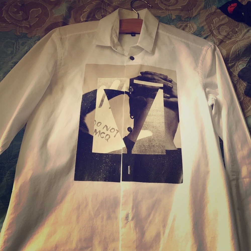 Alexander McQueen men's shirt 44 (Xs)